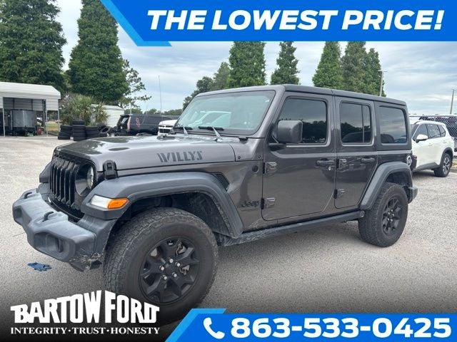 2020 Jeep Wrangler Unlimited Willys 3.6 V6