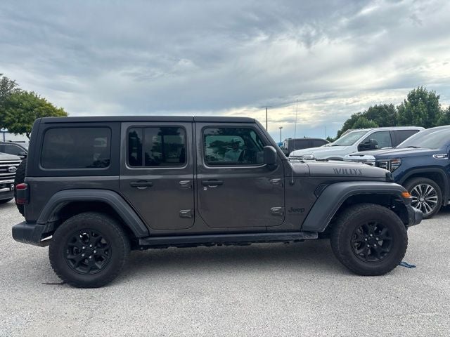 2020 Jeep Wrangler Unlimited Willys 3.6 V6