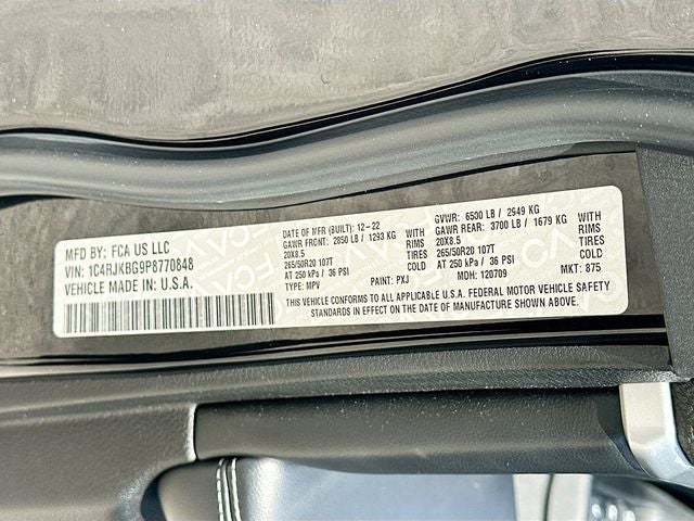 2023 Jeep Grand Cherokee L Limited 3.6 V-6