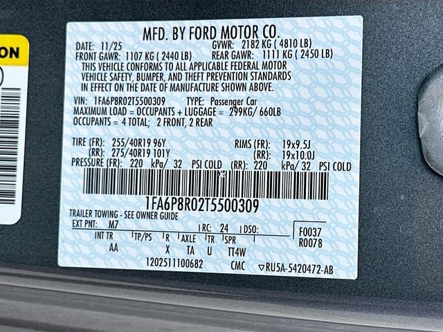 2026 Ford Mustang Dark Horse