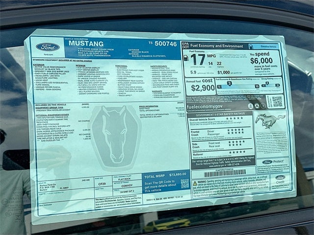 2026 Ford Mustang Dark Horse