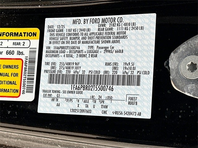 2026 Ford Mustang Dark Horse