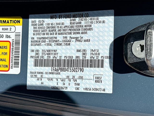 2026 Ford Mustang Dark Horse