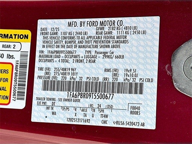 2026 Ford Mustang Dark Horse