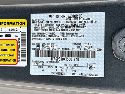 2026 Ford Mustang Dark Horse