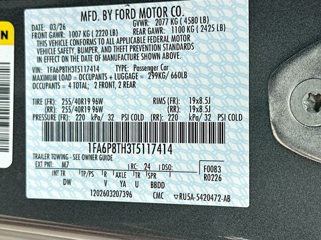 2026 Ford Mustang EcoBoost