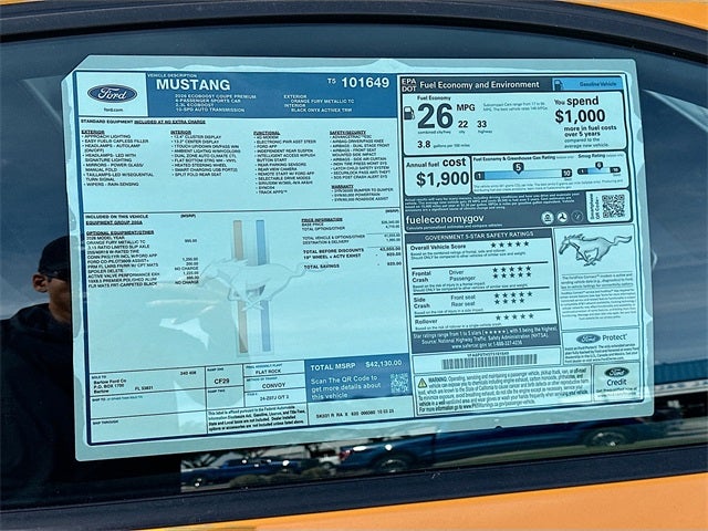 2026 Ford Mustang EcoBoost Premium