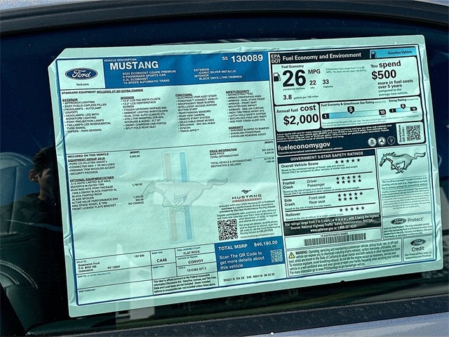 2025 Ford Mustang EcoBoost Premium