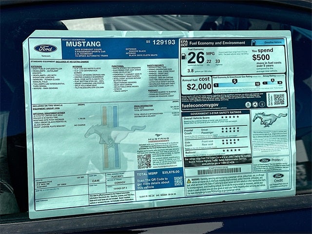 2025 Ford Mustang EcoBoost
