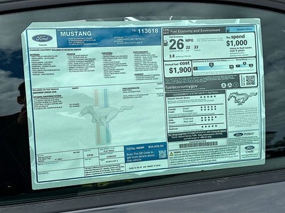 2026 Ford Mustang EcoBoost