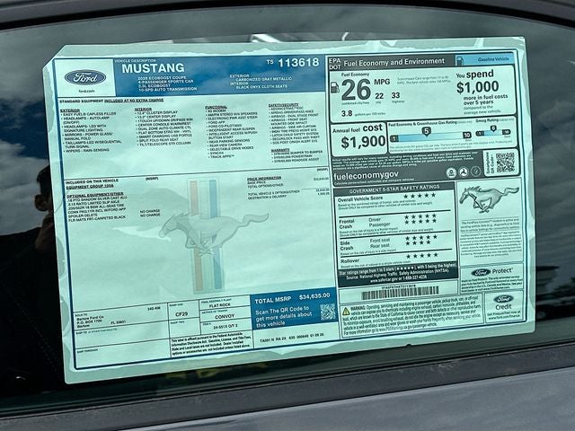 2026 Ford Mustang EcoBoost