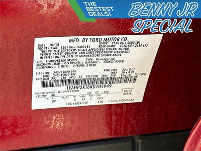 2019 Ford Taurus SHO 3.5 V6 ECOBOOST