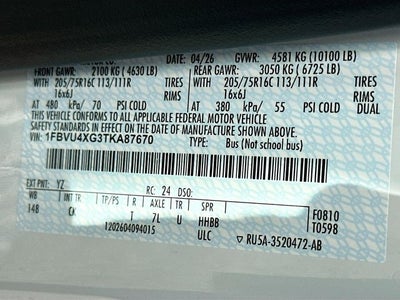 2026 Ford Transit-350 XLT