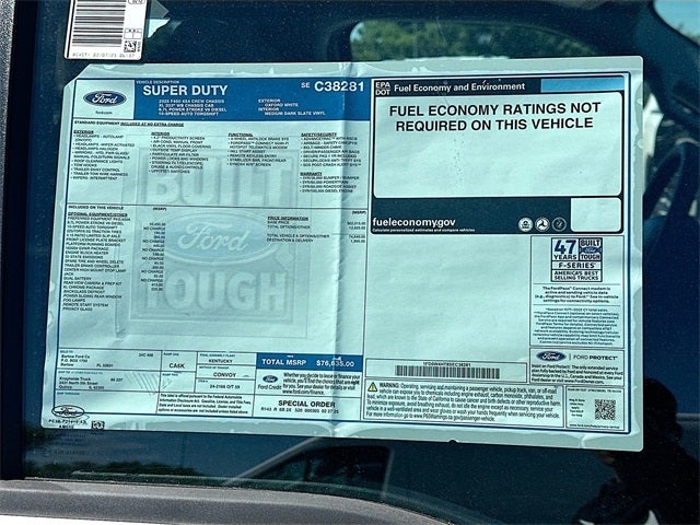 2025 Ford F-450SD XL KNAPHEIDE 11' GOOSENECK DRW