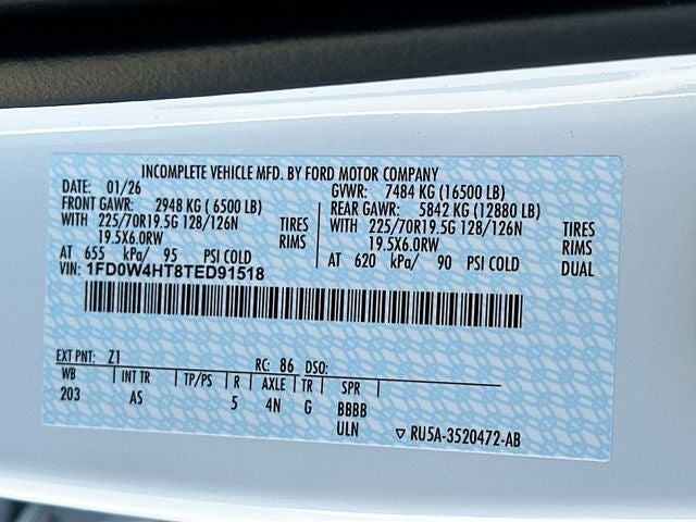 2026 Ford F-450SD XL KNAPHEIDE 11' GOOSENECK