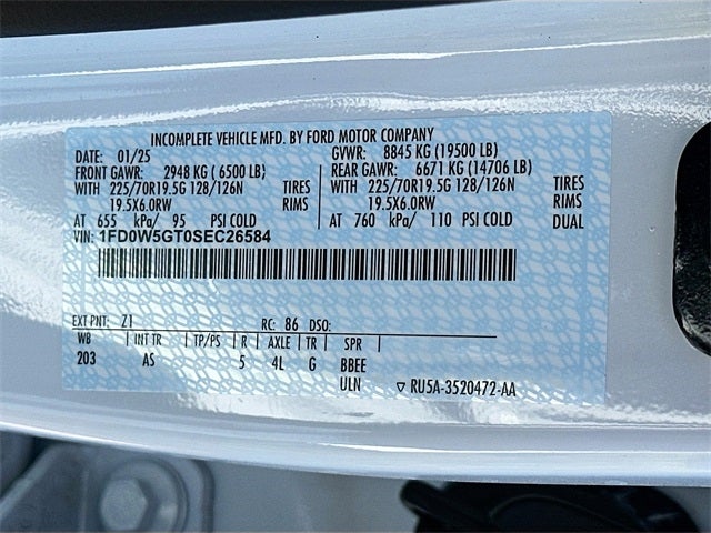 2025 Ford F-550SD XL KNAPHEIDE 11' SERVICE BODY DRW