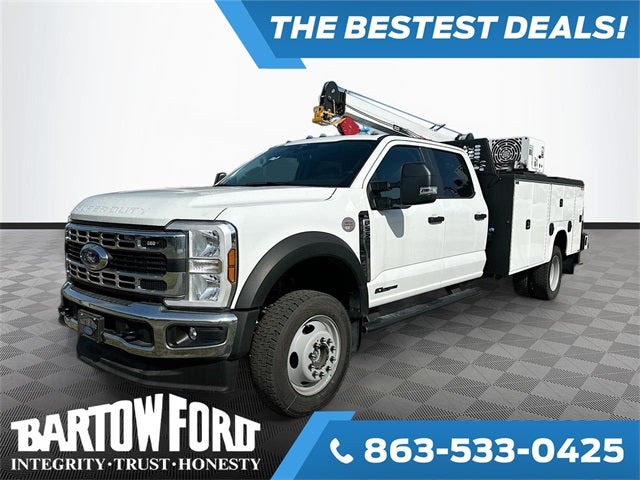 2024 Ford F-550SD XL KNAPHEIDE CRANE