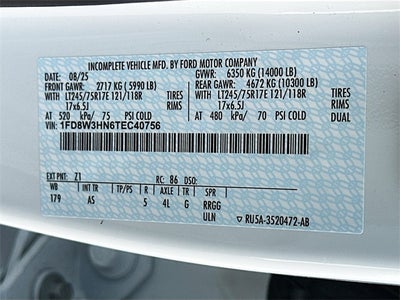 2026 Ford F-350SD XL MONROE SERVICE BODY