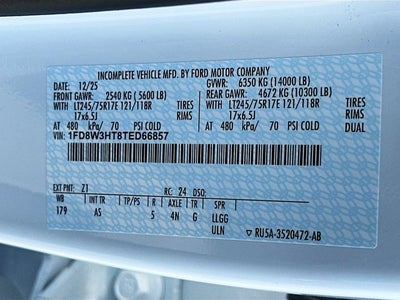 2026 Ford F-350SD 4WD CREW CAB DRW