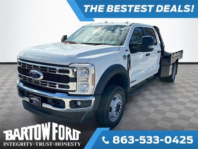 2025 Ford F-450SD 4WD CREW CAB MONROE G2 FLATBED