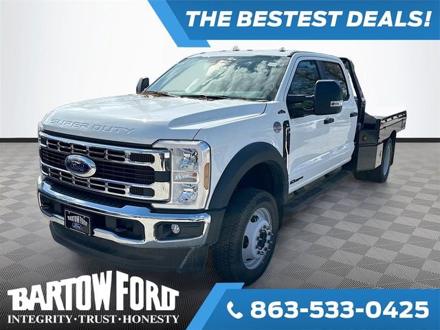2025 Ford F-450SD 4WD CREW CAB MONROE G2 FLATBED