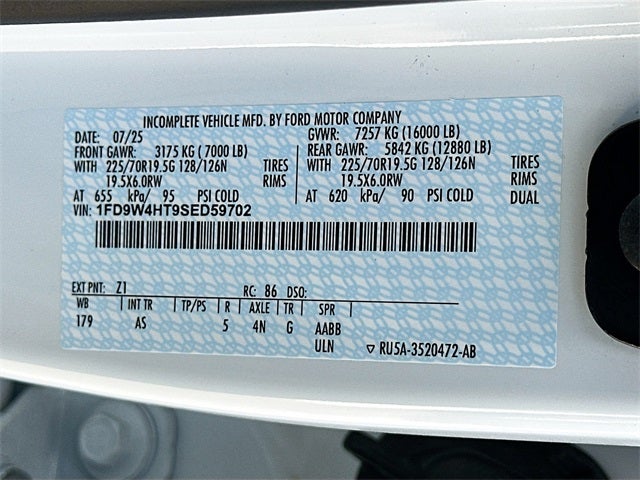 2025 Ford F-450SD XL MONROE 9' SERVICE BODY