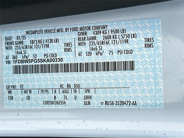 2025 Ford Transit-350 Base