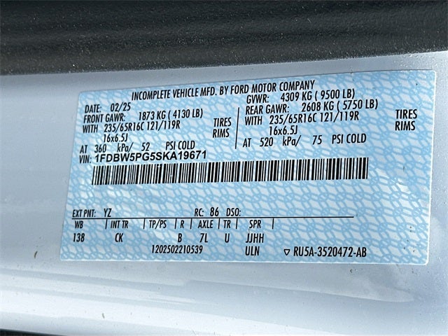 2025 Ford Transit-350 Base