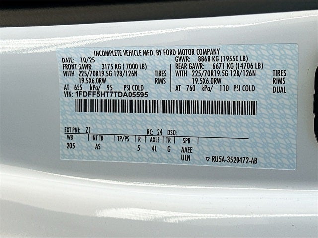 2026 Ford F-550SD 4WD DRW DRW