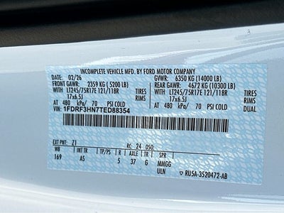 2026 Ford F-350SD XL DRW 4WD REG CAB