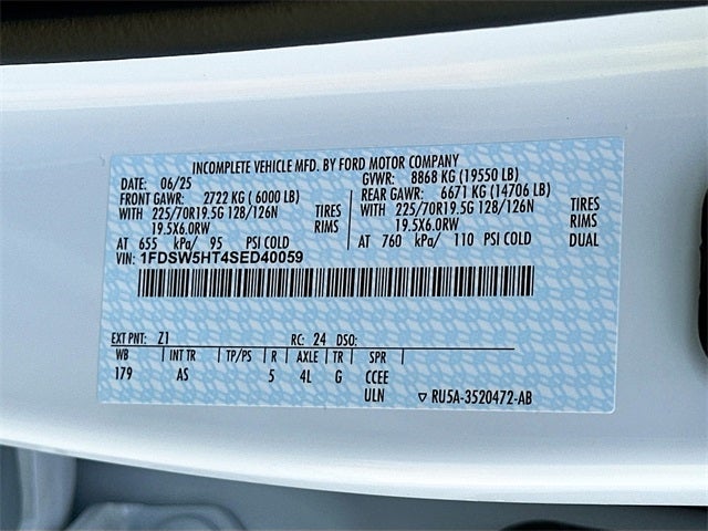 2025 Ford F-550SD DRW DRW