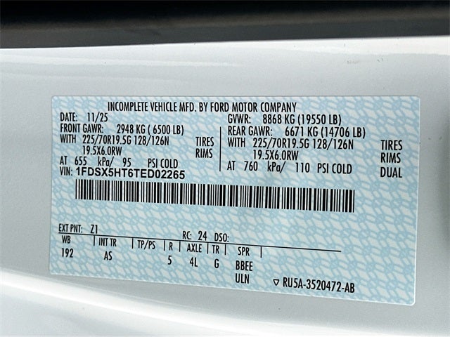 2026 Ford F-550SD XL DRW