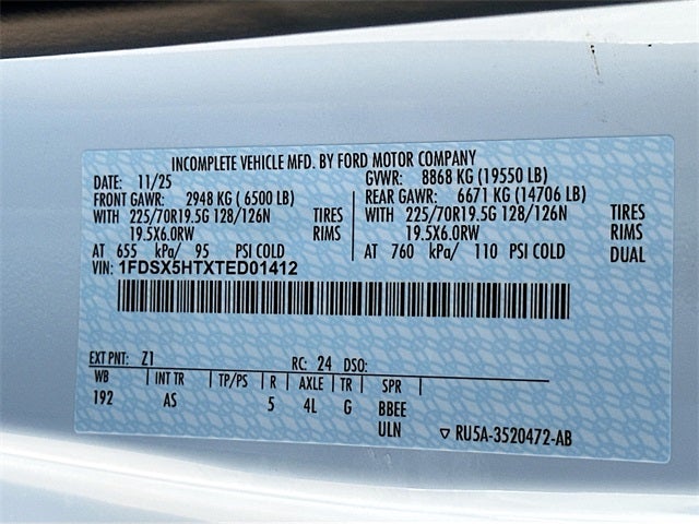 2026 Ford F-550SD XL DRW