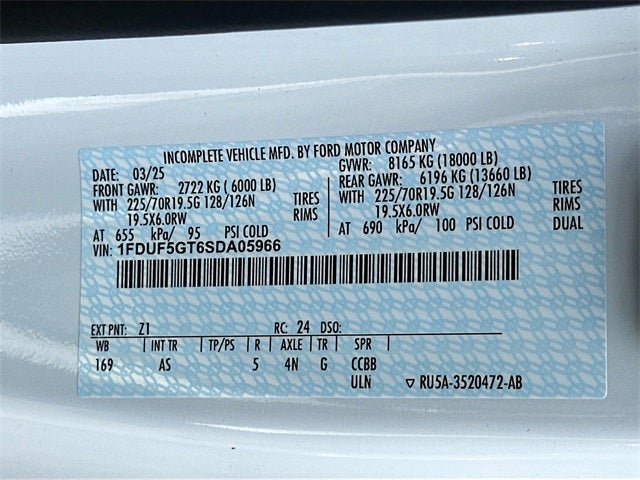 2025 Ford F-550SD XL DRW