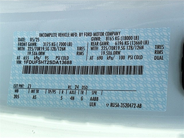 2025 Ford F-550SD XL DRW