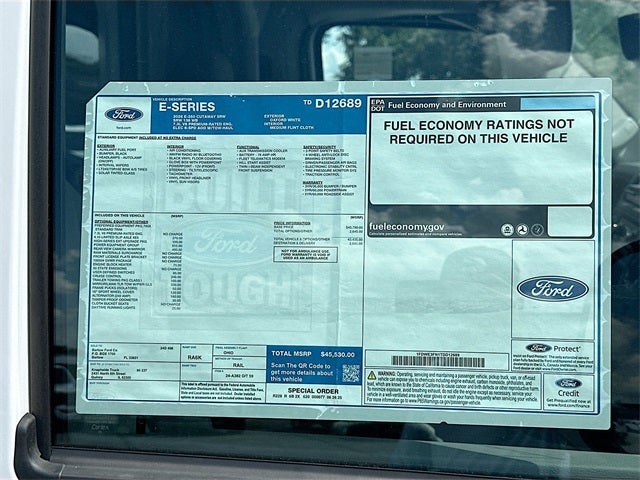 2026 Ford E-350SD Base Cutaway