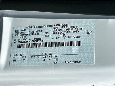 2026 Ford E-350SD Base Cutaway