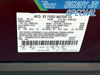 2018 Ford Explorer Limited