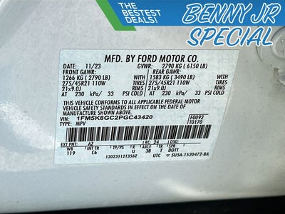 2023 Ford Explorer ST 3.0 V6