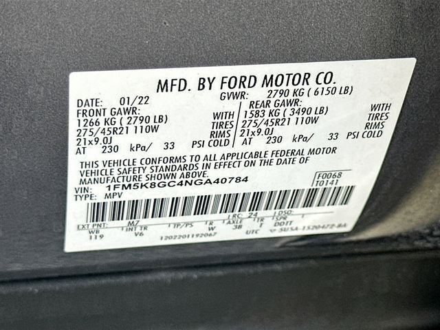 2022 Ford Explorer ST 3.0 V6