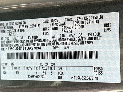 2026 Ford Escape Plug-In Hybrid Base