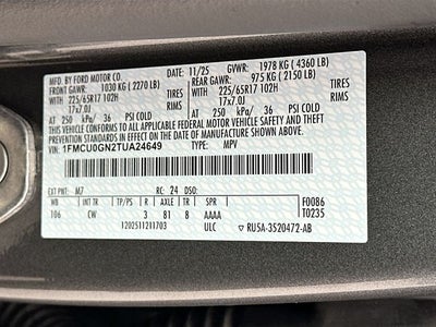 2026 Ford Escape Active