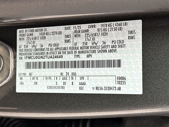 2026 Ford Escape Active