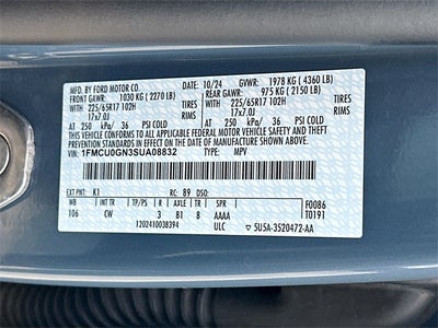 2025 Ford Escape Active