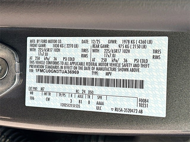 2026 Ford Escape Active