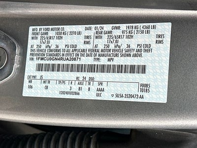 2024 Ford Escape Active