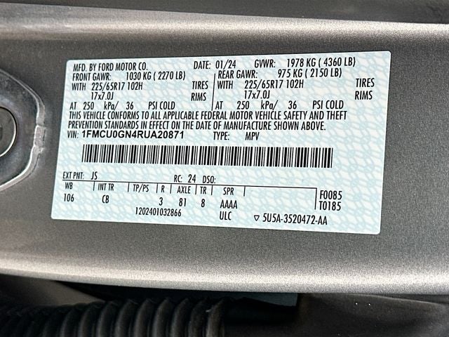 2024 Ford Escape Active