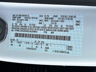 2024 Ford Escape Active