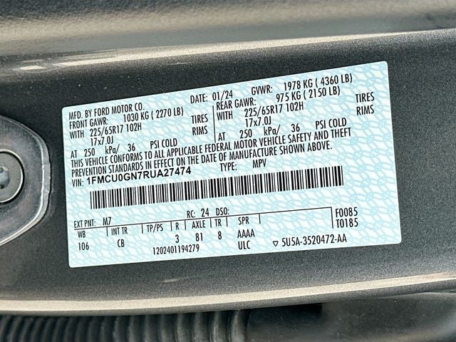2024 Ford Escape Active