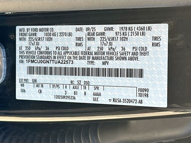 2026 Ford Escape Active